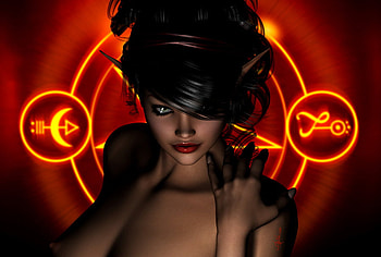 Woman, 3d HD wallpaper