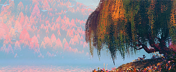 :), fantasy, gabriel gomez, art, tree HD wallpaper