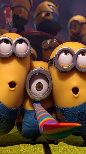 cute and funny minion 6 HD phone wallpaper