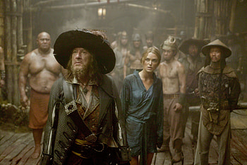 Keira Knightley, Pirates of the Caribbean, Hector Barbossa HD wallpaper