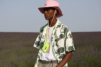 Jacquemus, Lavender fields, Provence, Vogue Germany HD wallpaper
