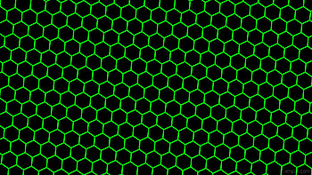 honeycomb black beehive hexagon green lime HD wallpaper