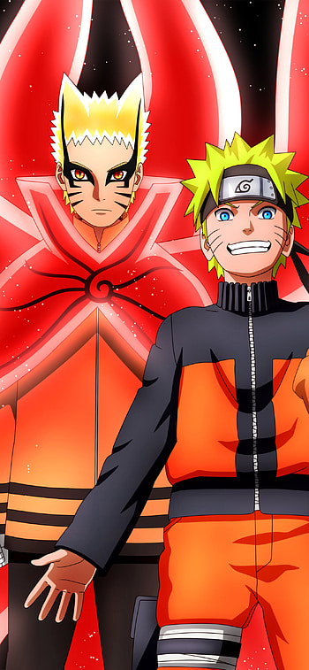 Naruto & Kurama - Nine-Tails , Anime, Naruto HD phone wallpaper