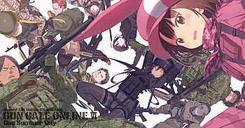 Sword Art Online Alternative: Gun Gale Online, Anime, Karen Kohiruimaki, Llenn (Sword Art Online), Sword Art Online HD wallpaper