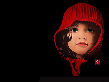 Beautiful Child, 3d, hood, cute, chils, girl, beautiful face HD wallpaper