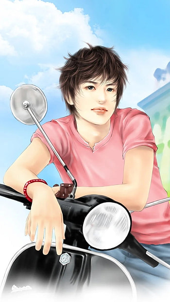Single Boy Attitude, Cartoon HD phone wallpaper