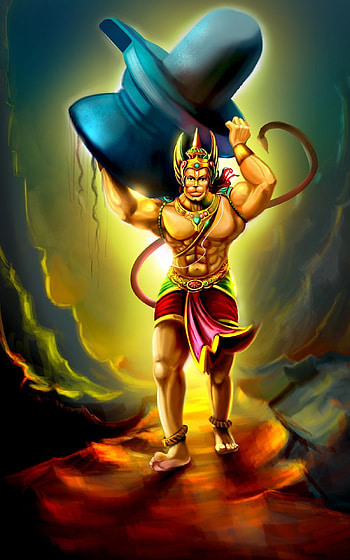 Lord Hanuman 3D, Bajrang Dal HD phone wallpaper