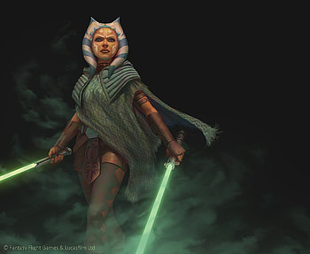 Ahsoka Tano, Star Wars, Sci Fi, Belt, Green Lightsaber, Jedi, Lightsaber, Pantyhose, Skirt, Weapon HD wallpaper
