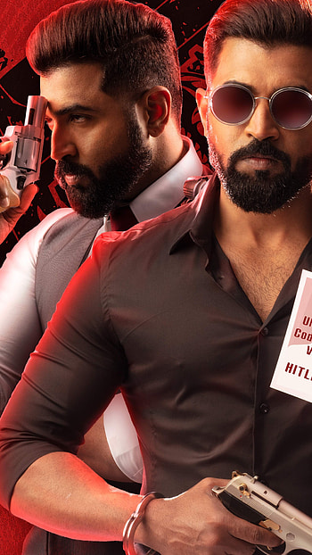 Arun Vijay, Red Theme, gun HD phone wallpaper