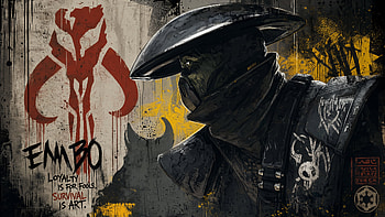 Embo — Warden of Shadows: Star Wars, Bounty Hunter HD wallpaper