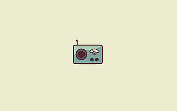 Radio Minimalism, radio, minimalism, artist, digital-art HD wallpaper