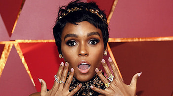 Janelle Monae, , Striking backgrounds, Colourful visuals HD wallpaper