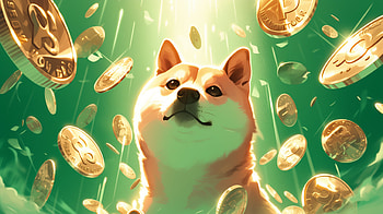 DogeCoin Deluge - Cryptocurrency, cryptocurrency, Dogecoin, dog, coin, shiba inu HD wallpaper