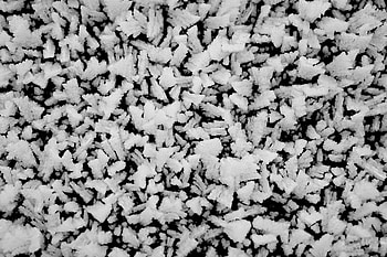 Winter, Ice, Macro, Frost, Black And White, Black-And-White, Crystals HD wallpaper