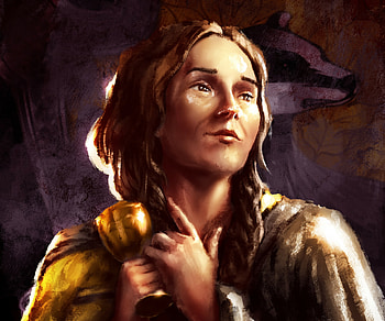 Helga Hufflepuff, Hufflepuff, fantasy, Harry Potter HD wallpaper