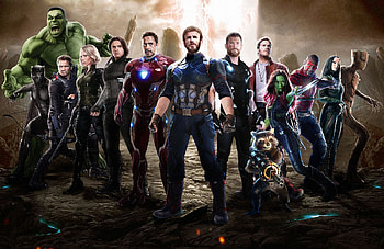 Team of superheroes, movie, 2018, Avengers: infinity war HD wallpaper