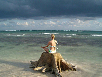 girl, abstact, other, water, ocean HD wallpaper