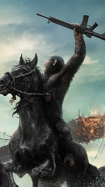 Dawn of the Planet, Andy Serkis movies HD phone wallpaper