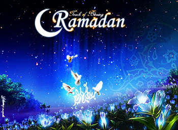 touch of blessing, arabic, fantasy, month, ramadan HD wallpaper