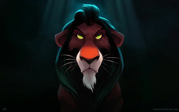Lion King Scar HD wallpaper