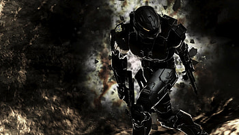 halo 3 The True..., halo 3, 117, smg, spartan, true, dual HD wallpaper