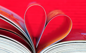 Fantasy, Leaves, Love, Heart, Book HD wallpaper