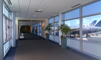 San Francisco International Airport, international terminal G, Terminal 3, SFO HD wallpaper