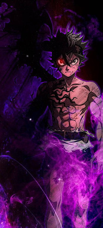 Asta Mobile . Black clover anime, Anime canvas, Black anime characters, Purple and Black Anime HD phone wallpaper