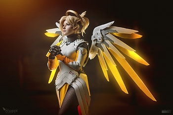 Mercy Overwatch Cosplay, mercy-overwatch, cosplay, overwatch, deviantart HD wallpaper