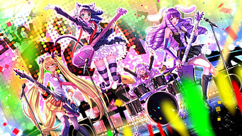 Plasmagica, Retoree, Moa, Girls, Anime, Hijirikawa, Girl, Chuchu, MOE, Cyan, Idol, Show By Rock HD wallpaper