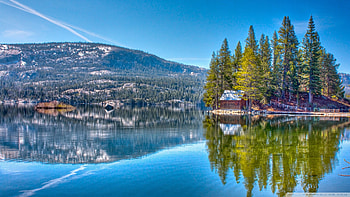Red Lake Toiyabe National Forest, lakes, Toiyabe National Park, nature, Red Lake, California HD wallpaper