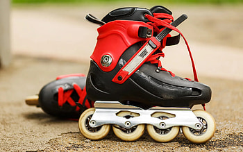 Roller skating in white, Monochrome roller , Stylish skating, Classic elegance HD wallpaper