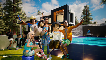 Roblox Pool Party, Video Game, Avatar, Group HD wallpaper
