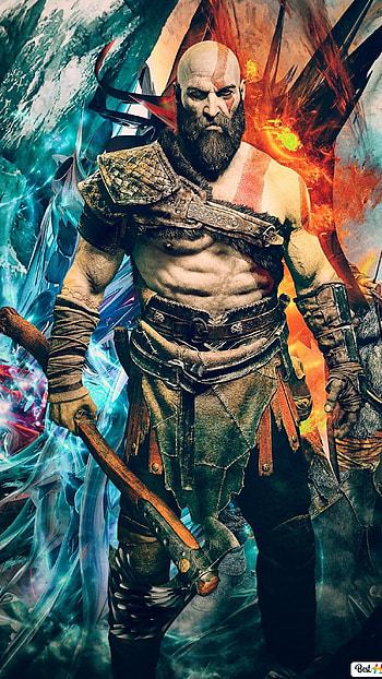 God Of War, Ps Game Kratos Atreus HD phone wallpaper