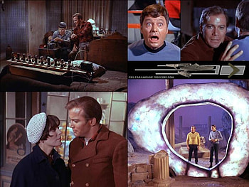 The City On The Edge Of Forever, star trek, edith keeley, mccoy, spock, joan collins HD wallpaper