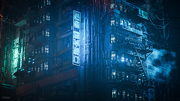 The Ascent / Living in the Future (Alt), video game, The Ascent HD wallpaper