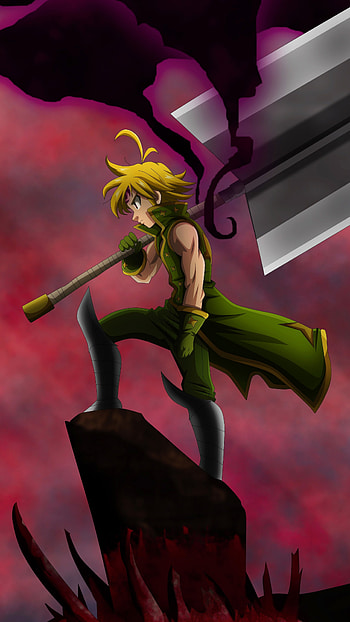 Meliodas, Seven Deadly Sins, Anime Boy, Sony Xperia HD phone wallpaper