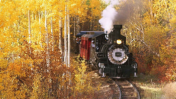 cuyahoga valley steam train in autumn, autumn, tracks, train, steam, forest HD wallpaper