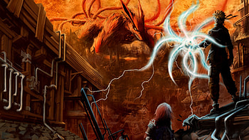 Kyuubi Nine Tails, Anime , Mythical beast, Fantasy HD wallpaper