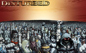 Disturbed Ten Thousand Fists HD wallpaper