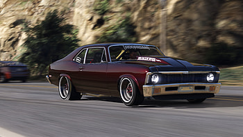 Hoonigan Chevrolet Napalm Nova, Animated addon, Auto HD wallpaper