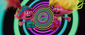 Vibrant Trolls - United in Music, movie, Trolls Band Together HD wallpaper