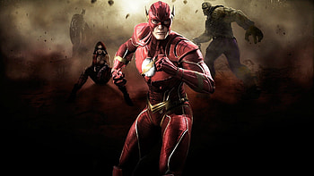 Flash, Injustice: Gods Among Us HD wallpaper