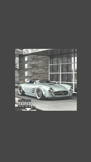 Mercedes Album Cover, cars, car, amg HD phone wallpaper