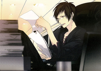 Anime series, Dyurarara view art, Izaya Orihara, Anime HD wallpaper