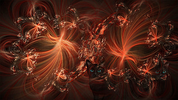 Abstract, Background, Smoke, Patterns, Cat, Color, Shroud HD wallpaper