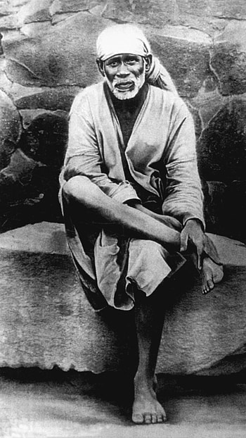 Sai Baba Live, Black And White HD phone wallpaper