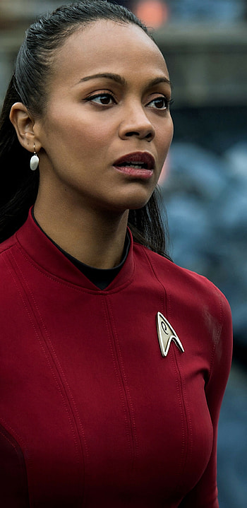 Zoe Saldana, Celeb actress, Star Trek Beyond, Samsung Galaxy HD phone wallpaper