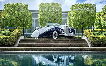 1952 Rolls Royce Silver Dawn, rolls royce, reflection, 1952, cars HD wallpaper