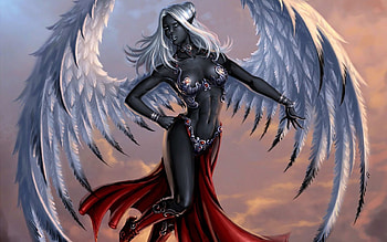 Dark angel, 01, fantasy, , 11, 2012, angel HD wallpaper